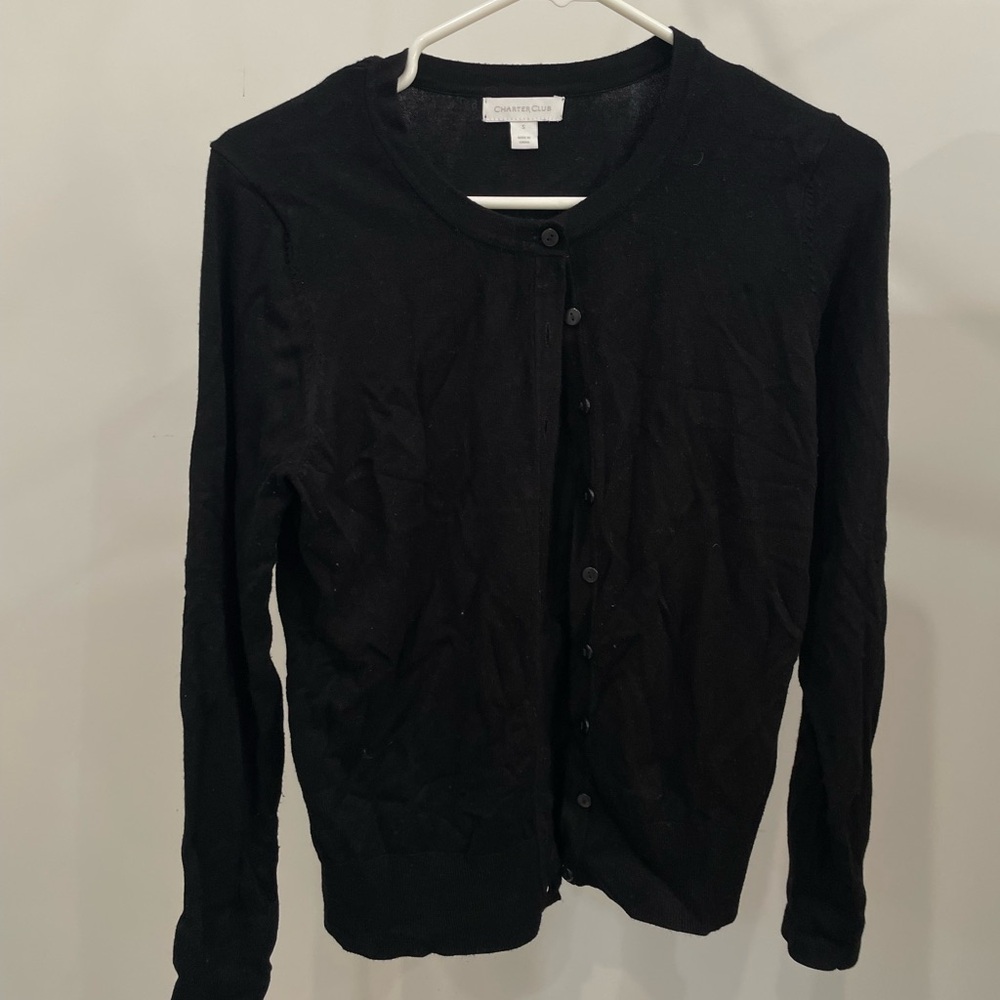 Calvin Klein Black Cardigan
